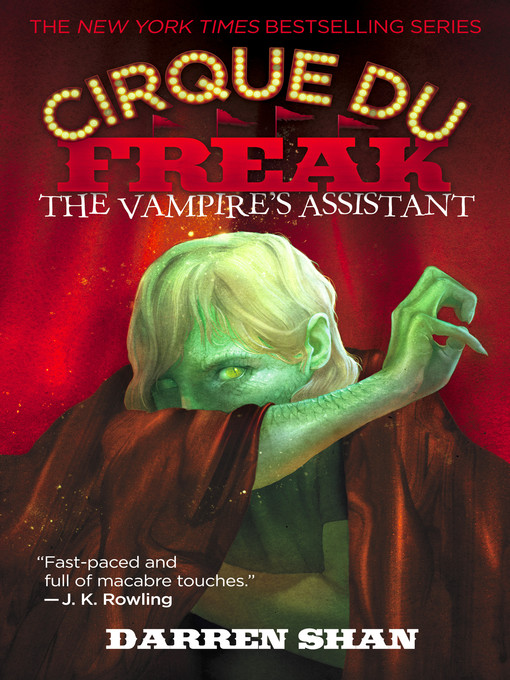 Title details for The Vampire's Assistant by Darren Shan - Wait list